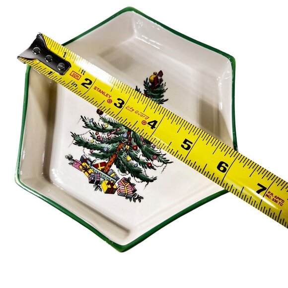 Vtg Spode Christmas Tree Dish Tray Cup Ashtray Mixed Lot of 3 Imperial Cookware - Picture 7 of 16
